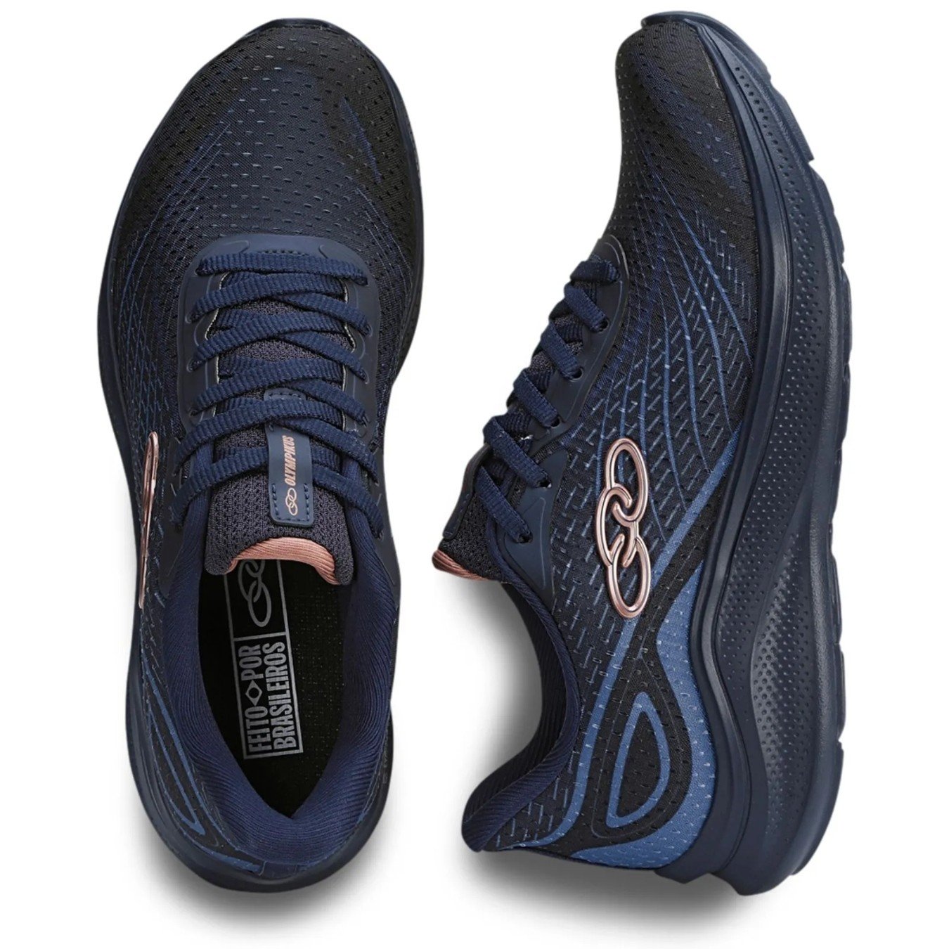 Tênis Olympikus Luna 2 Feminino - Azul Marinho - KellesNet