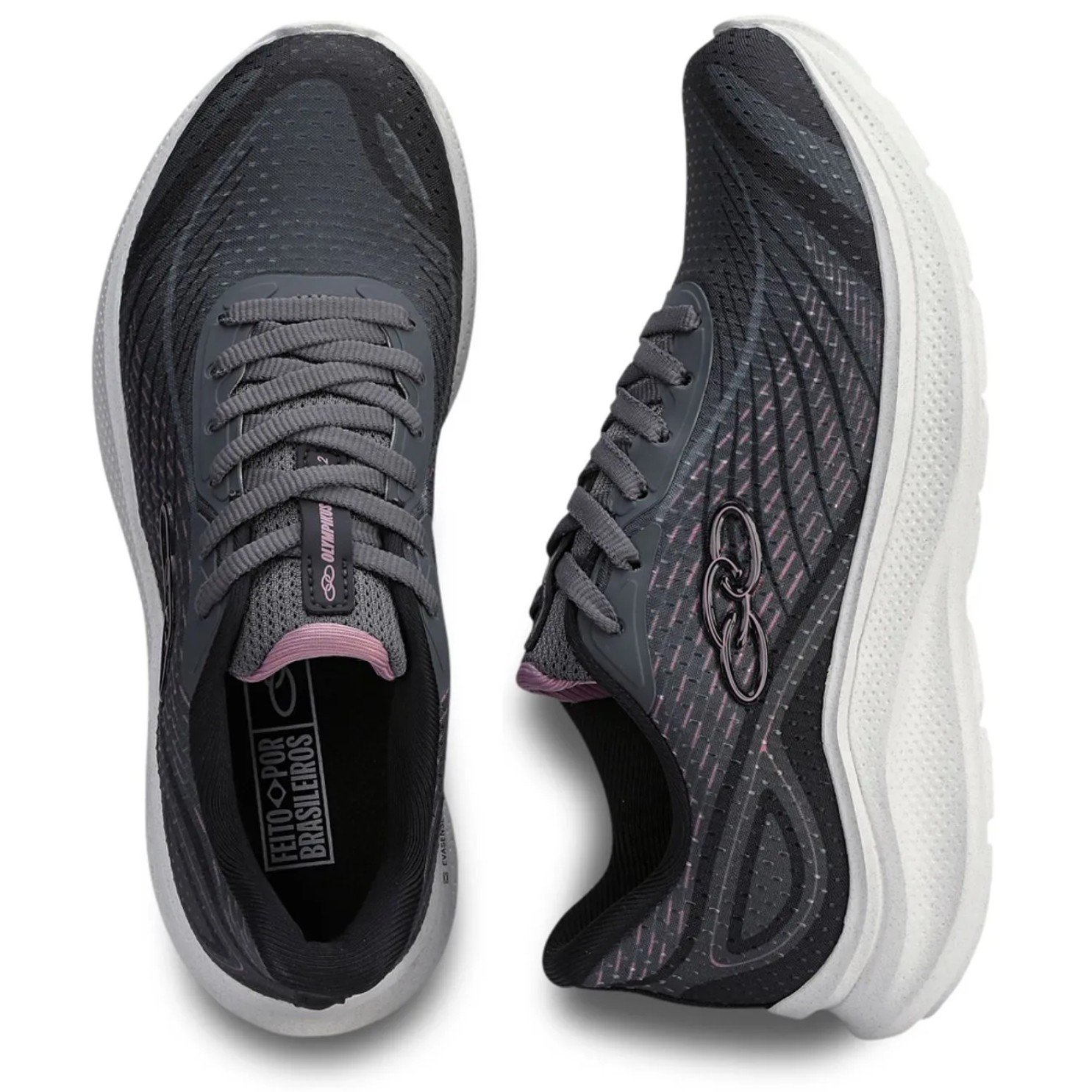 Tênis Olympikus Luna 2 Feminino - Cinza - KellesNet