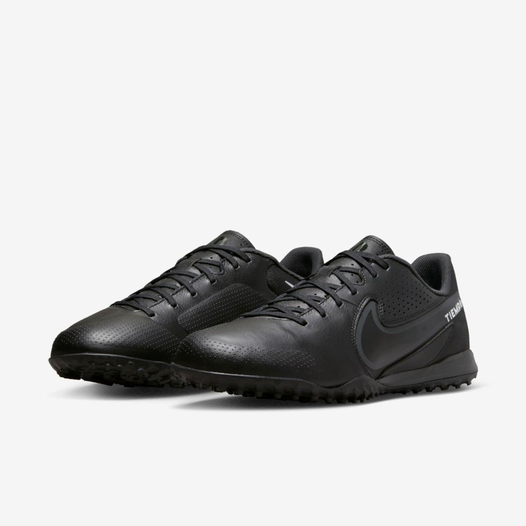 Chuteira Society Nike Tiempo Legend 9 Club - Preta KellesNet
