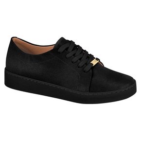 Tênis Feminino Vizzano Casual Pelica Camurça Preto KellesNet