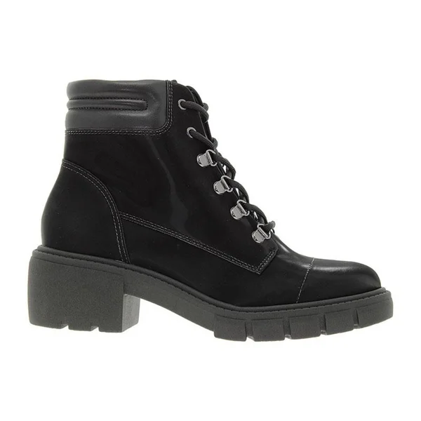 Bota Feminina Beira Rio Napa Pele Strech Preta KellesNet