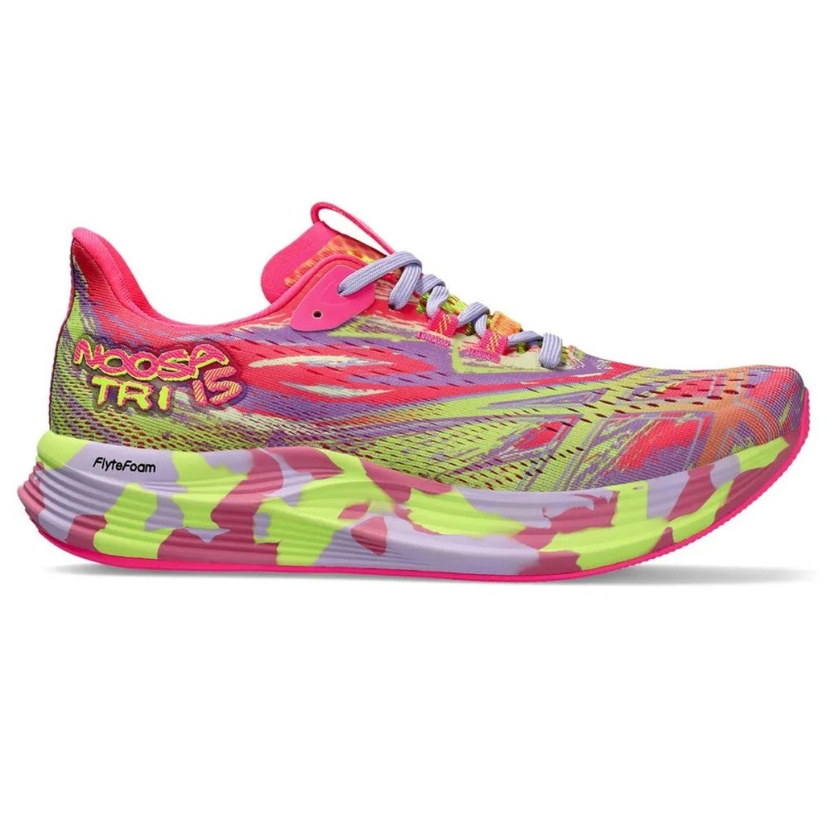 Tênis Feminino Asics Noosa Tri 15 - Rosa Colorido - KellesNet