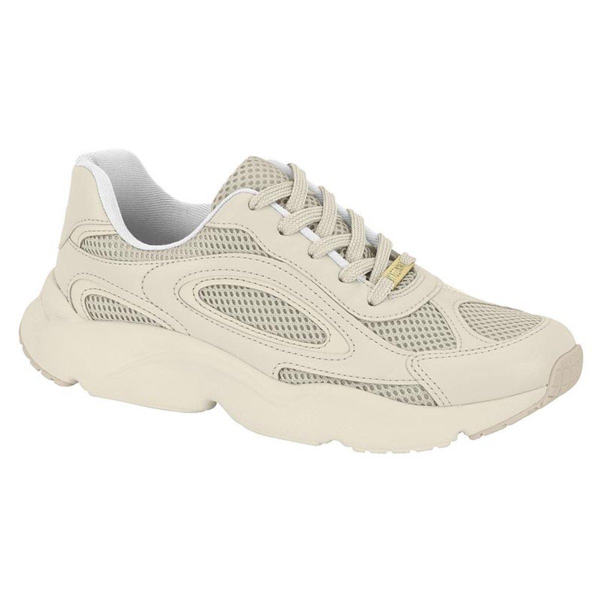 Vizzano Tenis Branco 34 Tênis Vizzano Plataforma Casual Nylon