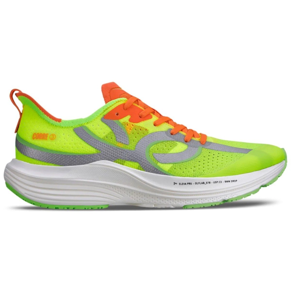 Tênis Olympikus Corre 3 Unissex - Verde Neon - KellesNet