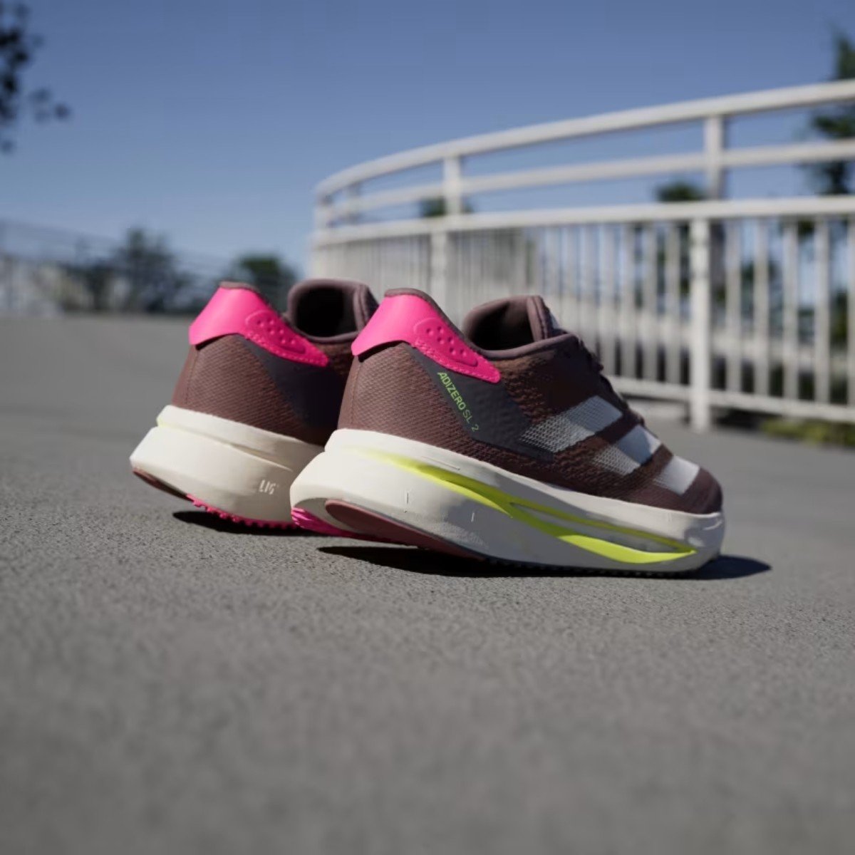Tênis Corrida Masculino Adidas Adizero Sl2 - Rosa Escuro - KellesNet