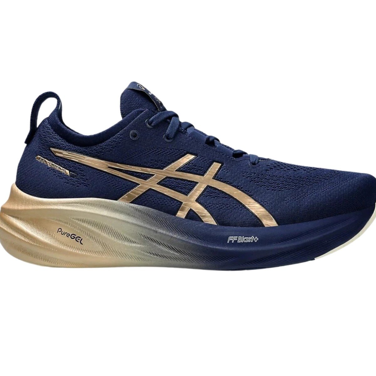 Tênis Masculino Gel Nimbus 26 Platinum Asics - Azul - KellesNet