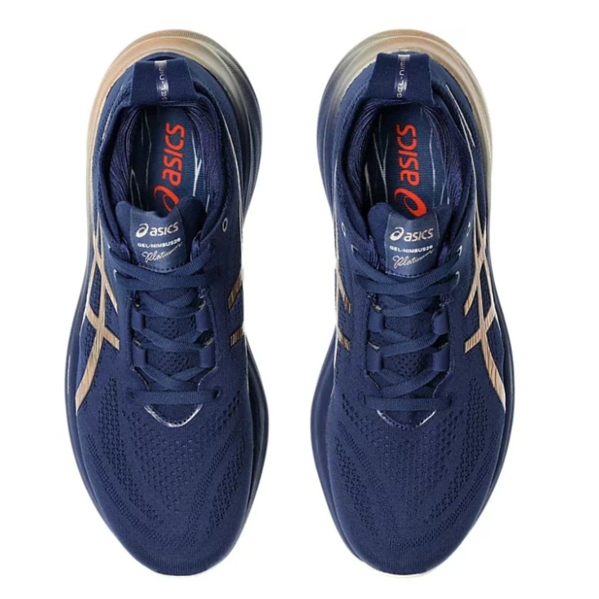 Tênis Masculino Gel Nimbus 26 Platinum Asics - Azul - KellesNet