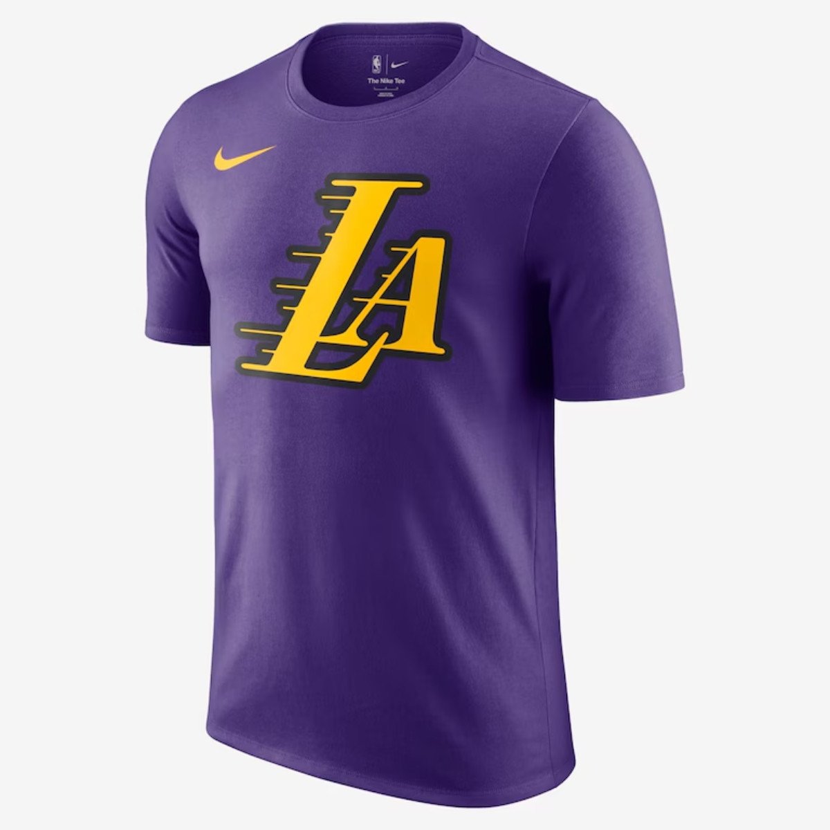 Camiseta NBA Masculina Los Angeles Lakers City Nike - Roxo - KellesNet