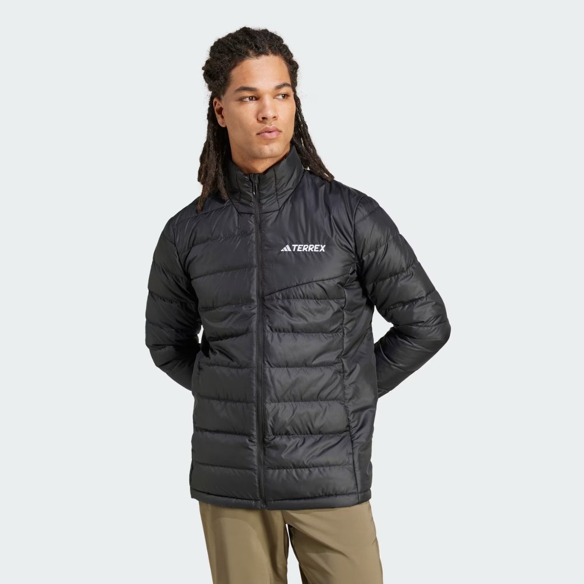 Jaqueta Puffer Masculina Terrex Ducolor Adidas - Preto - KellesNet