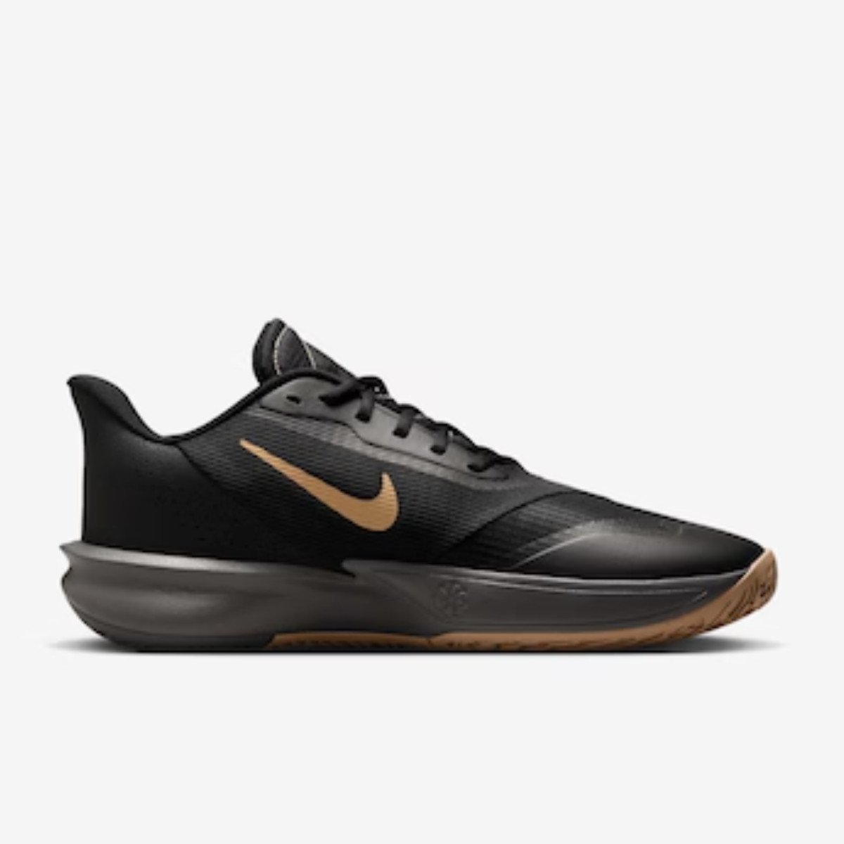 レイニ　Pretorio EV-300 Tênis Masculino Precision VII Nike - Preto/Dourado - KellesNet