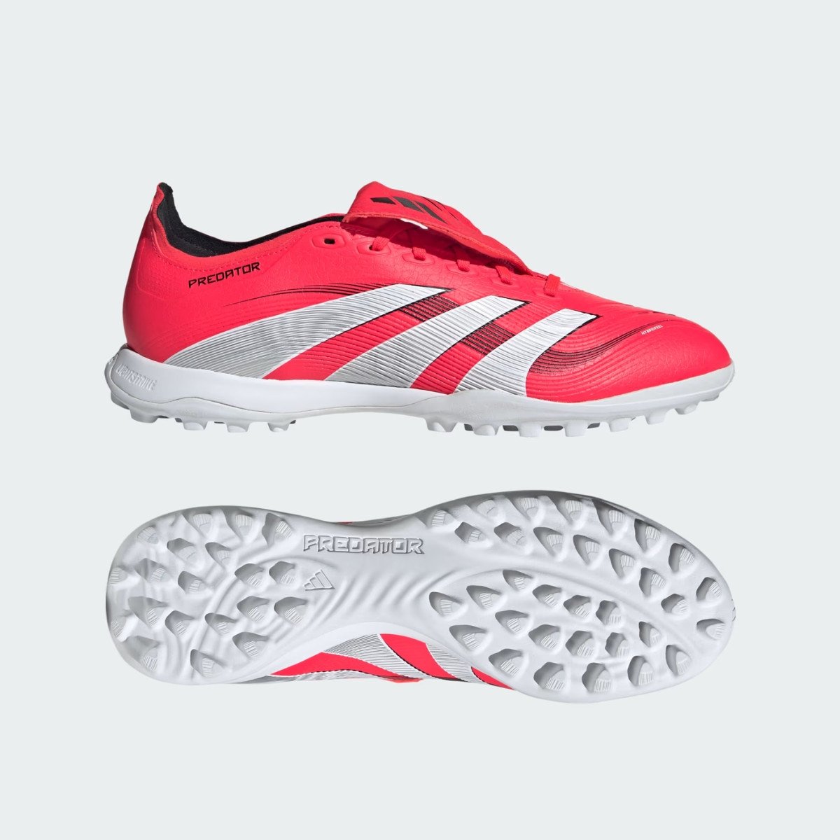 Chuteira Predator League Fold Society Adidas - Vermelho - KellesNet