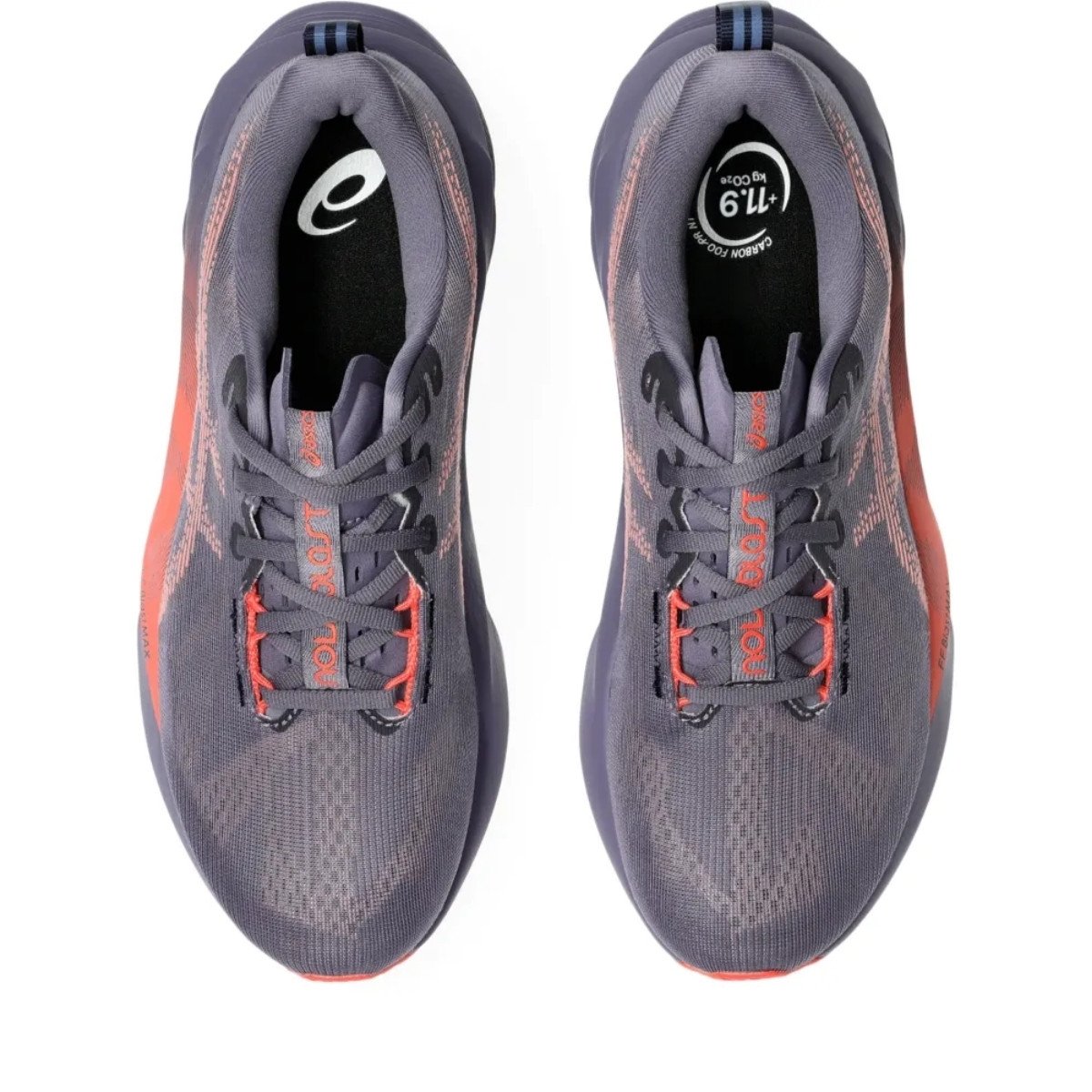 Tênis Masculino Novablast 5 Coral Asics - Roxo - KellesNet