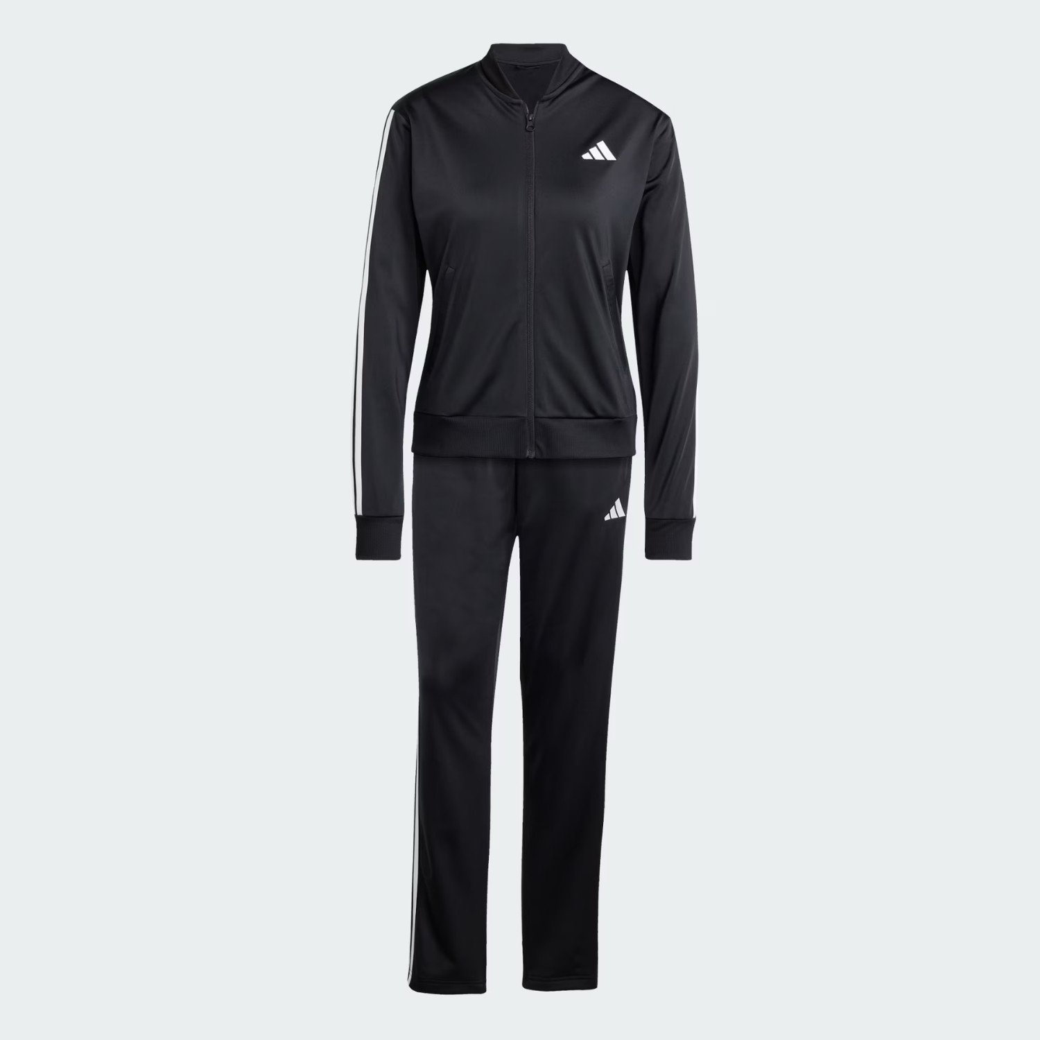 Agasalho Feminino Adidas Essentials 3 Listras - Preto - KellesNet