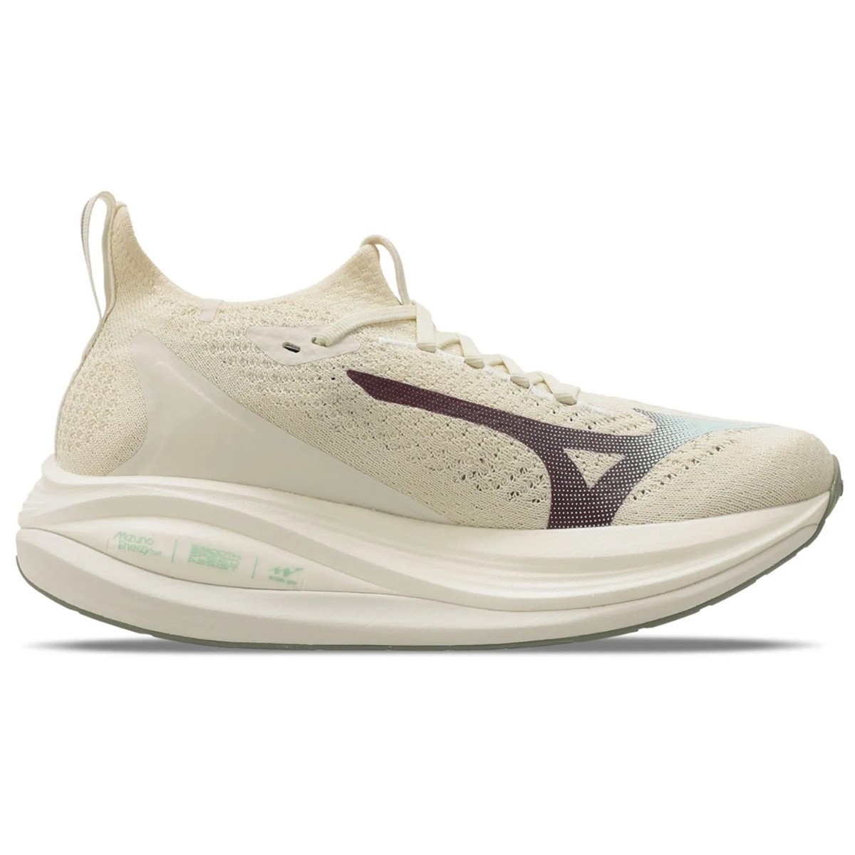 Tênis de Corrida Mizuno Neo Vista 2 Feminino - Bege - KellesNet