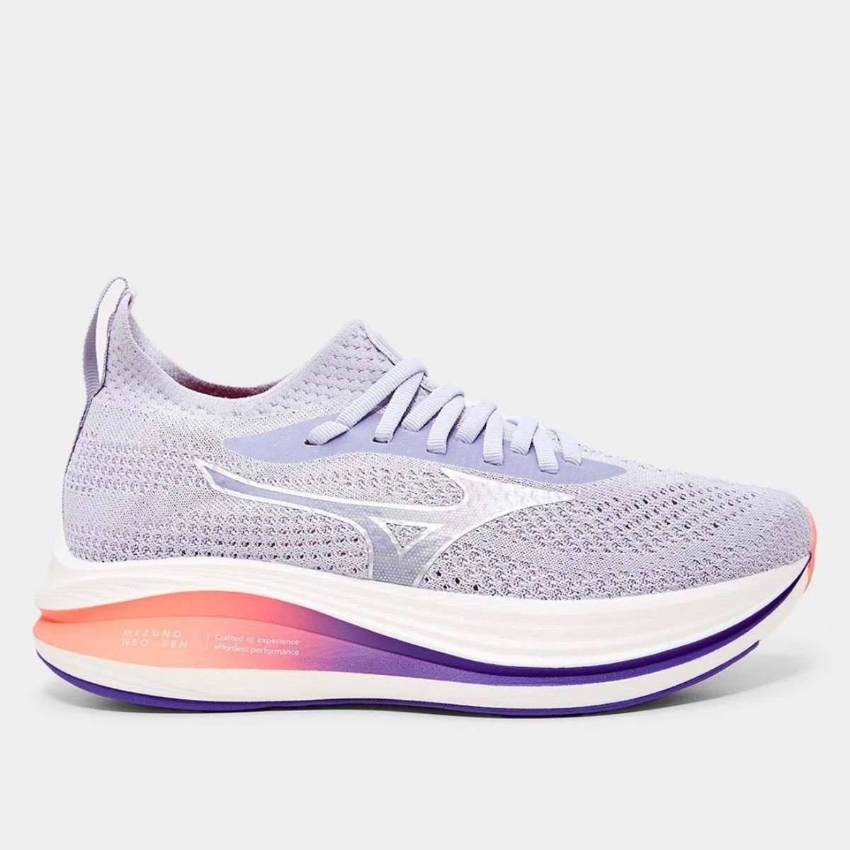 Tênis de Corrida Mizuno Neo Zen Feminino - Roxo - KellesNet