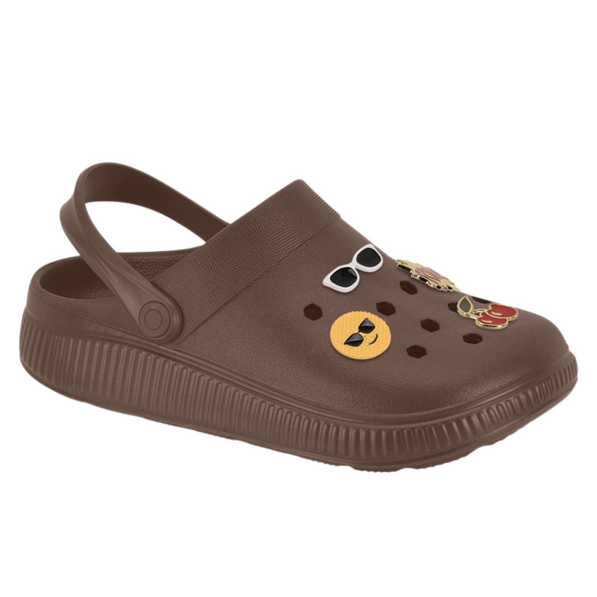 Sandália Feminina UltraConfort Moleca 5832 - Chocolate - KellesNet
