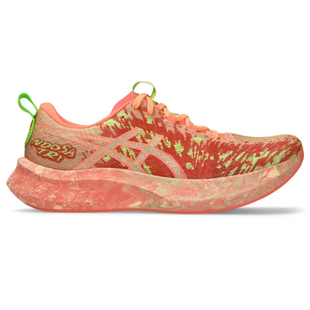 Tênis Feminino Noosa Tri 16 Asics - Laranja/Vermelho - KellesNet