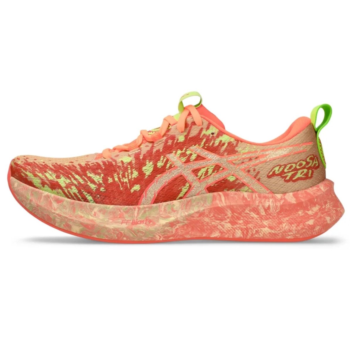 Tênis Feminino Noosa Tri 16 Asics - Laranja/Vermelho - KellesNet