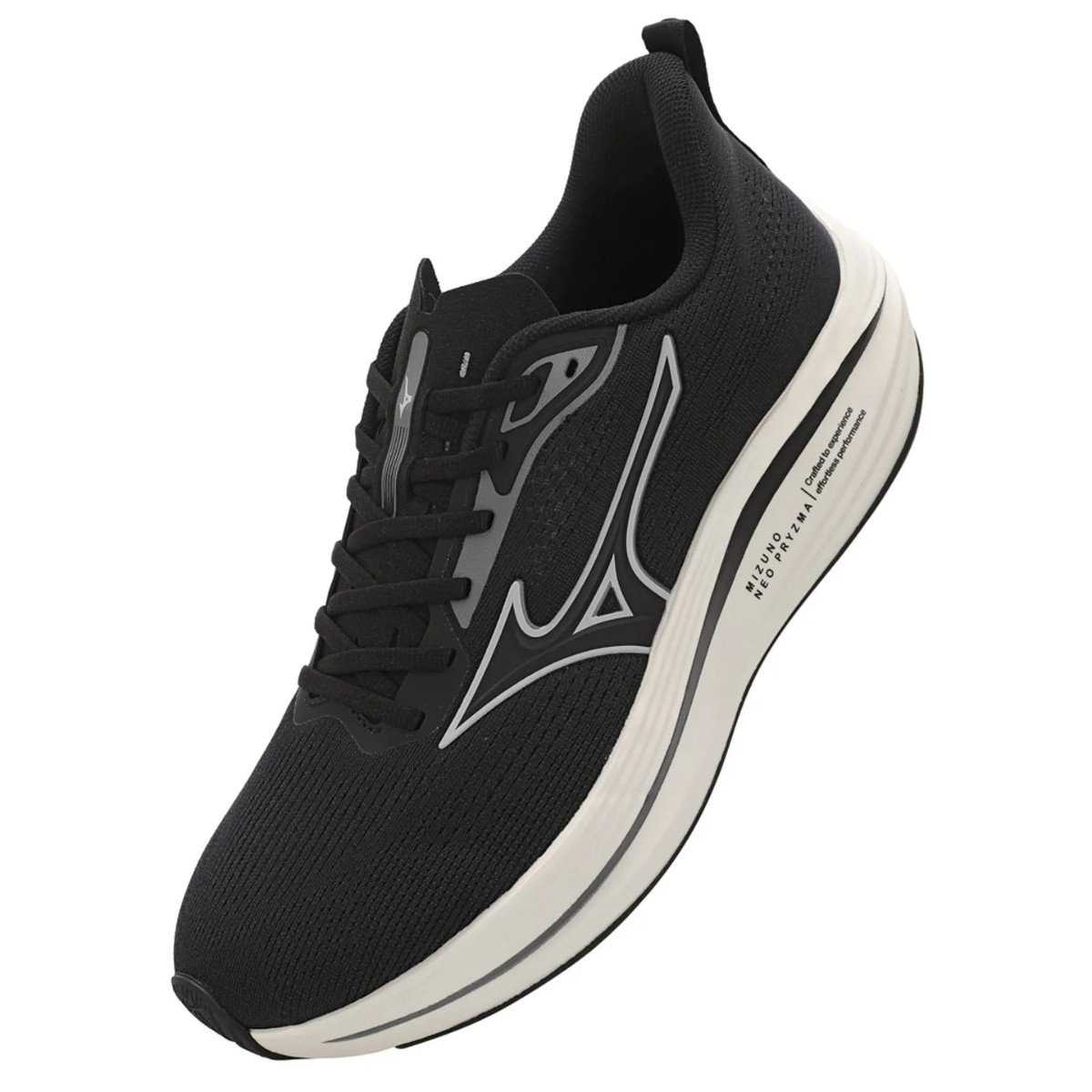 ミズノCP304-001 Tênis Masculino Neo Pryzma Mizuno - Preto - KellesNet