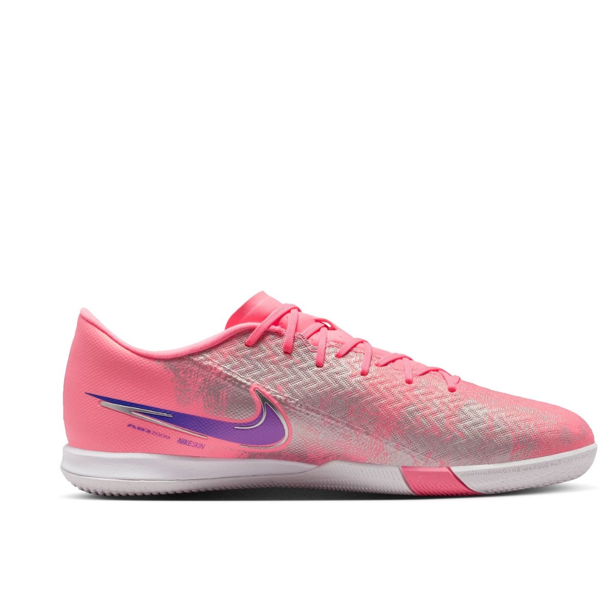 Chuteira Vini Jr Futsal Nike Mercurial Zoom Vapor 16 - Pink - Azul