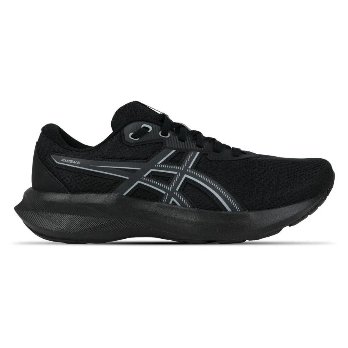 Tênis Masculino Raiden 5 Esporte Asics - Preto - KellesNet