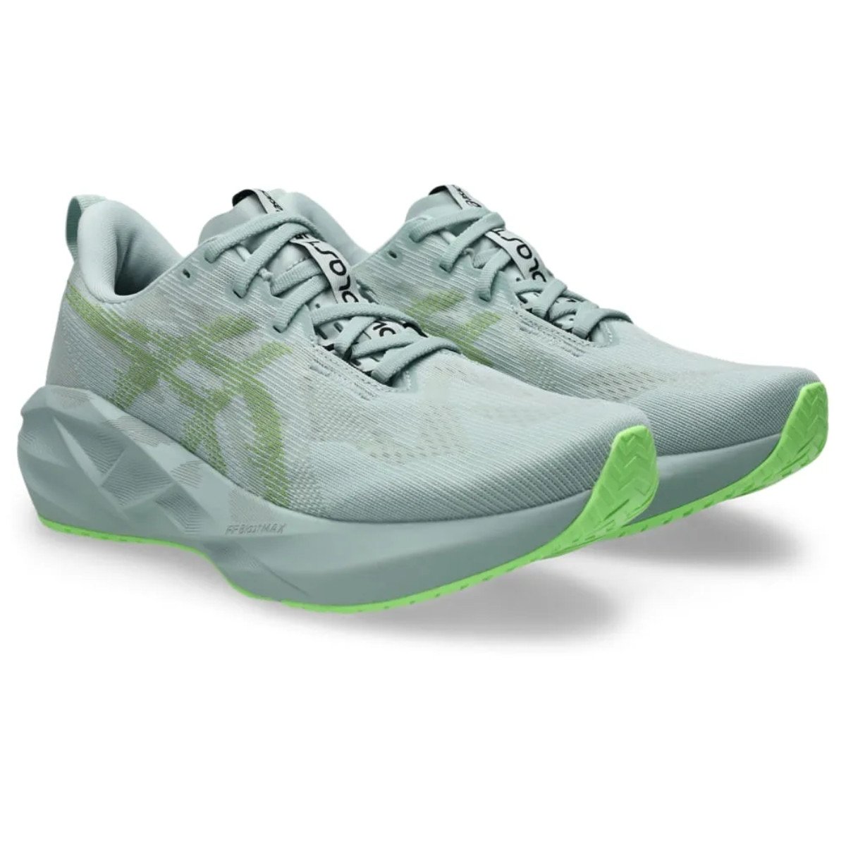 Tênis Masculino Novablast 5 Asics - Verde - KellesNet