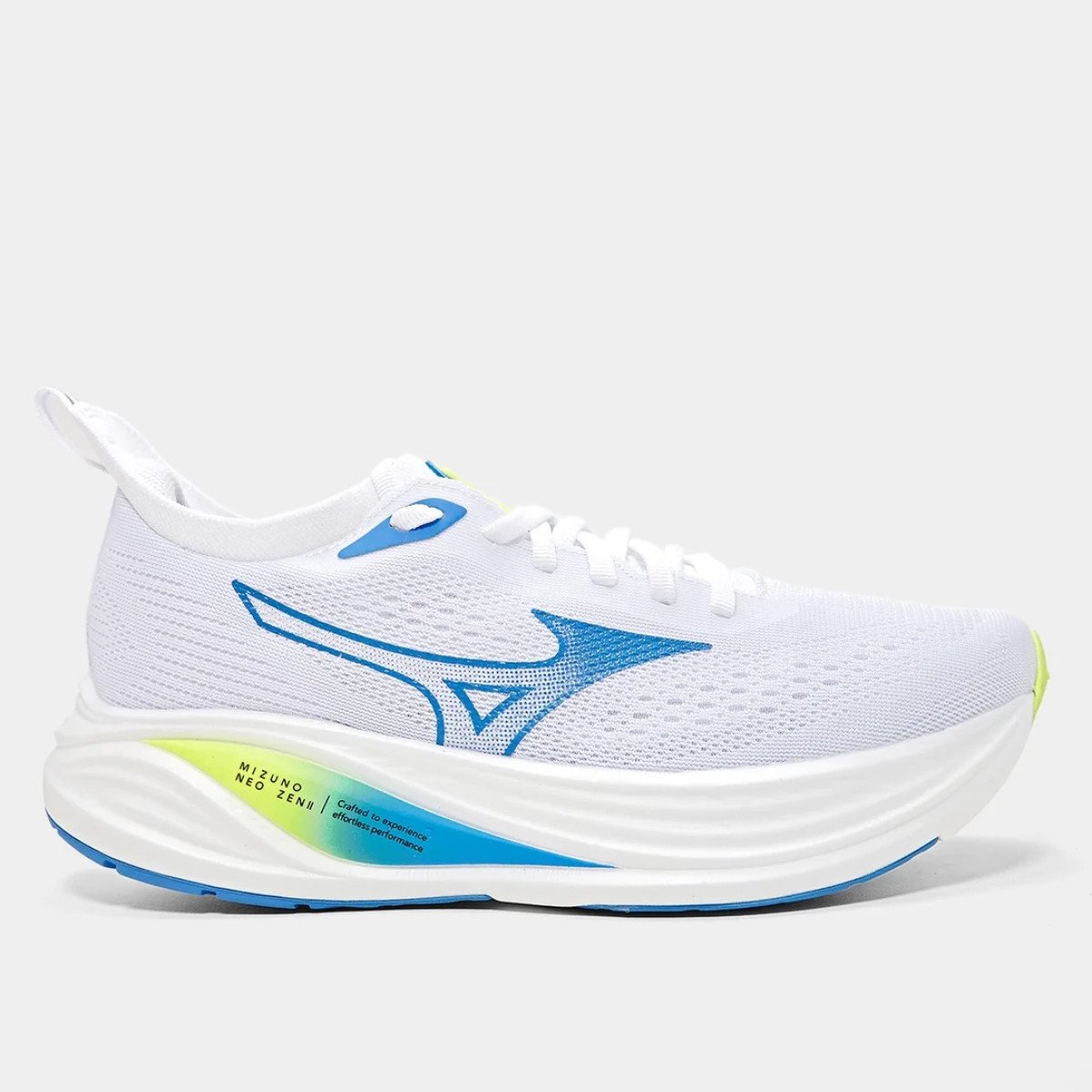 Tênis Feminino Mizuno Neo Zen 2 - Branco/Azul - KellesNet