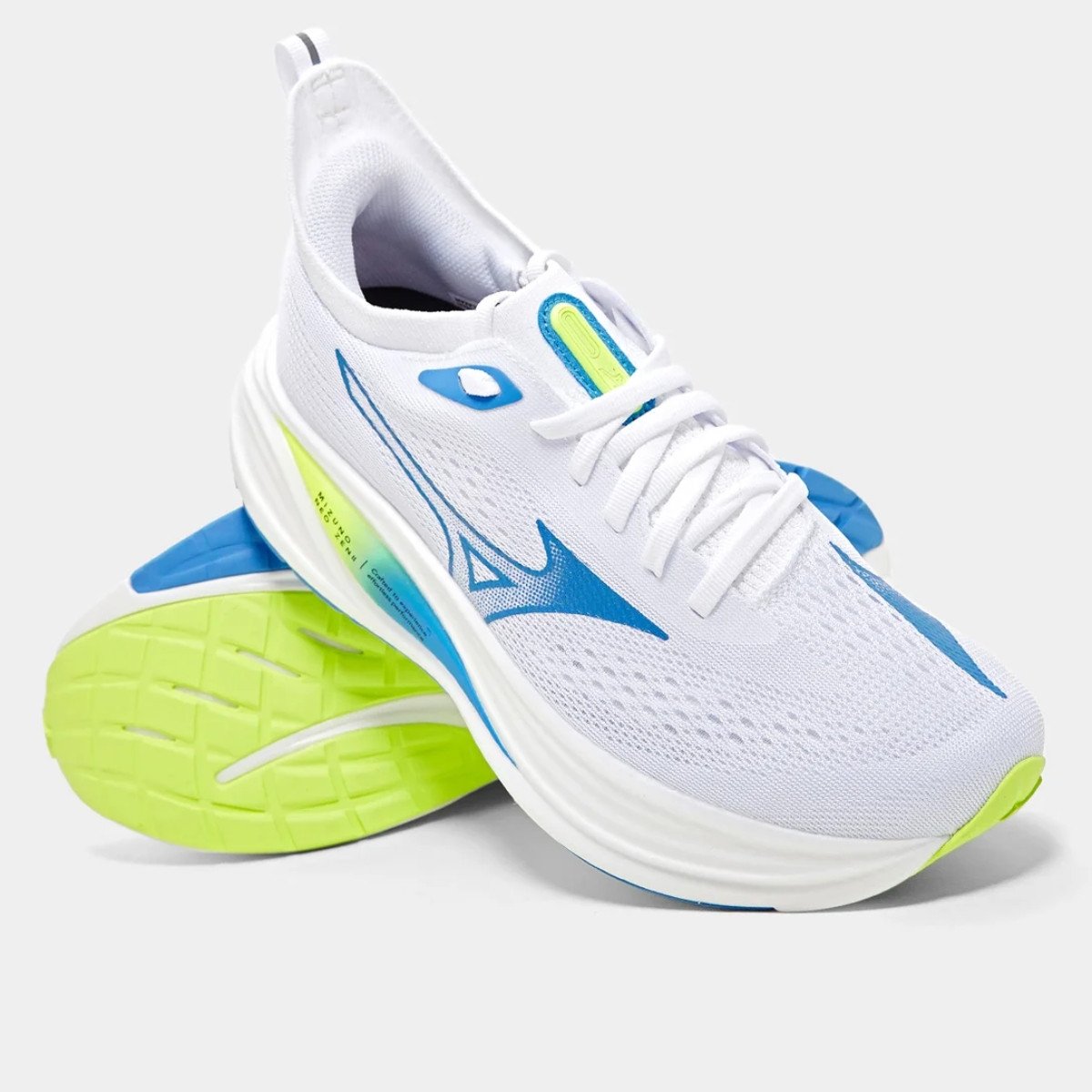 Tênis Feminino Mizuno Neo Zen 2 - Branco/Azul - KellesNet