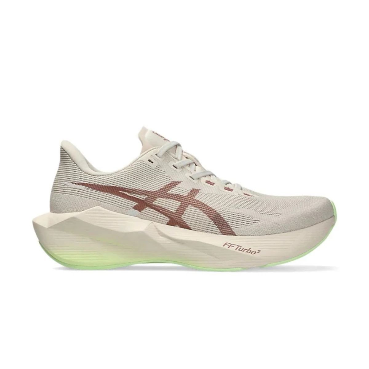Tênis Masculino Asics Novablast 6 - Bege/Rosa - KellesNet