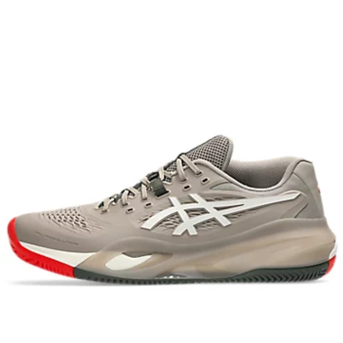 Tênis Masculino Asics Saibro Gel-Resolution X Clay - Bege - Kellesnet