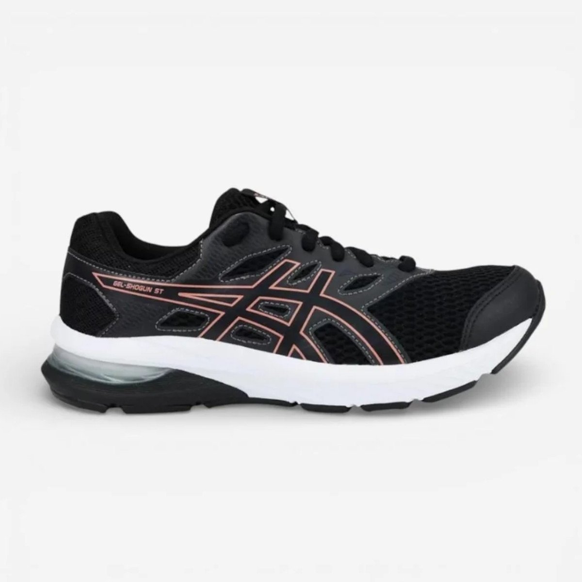 Tênis Feminino Asics Gel-Shogun ST Preto / Rosa - Kellesnet