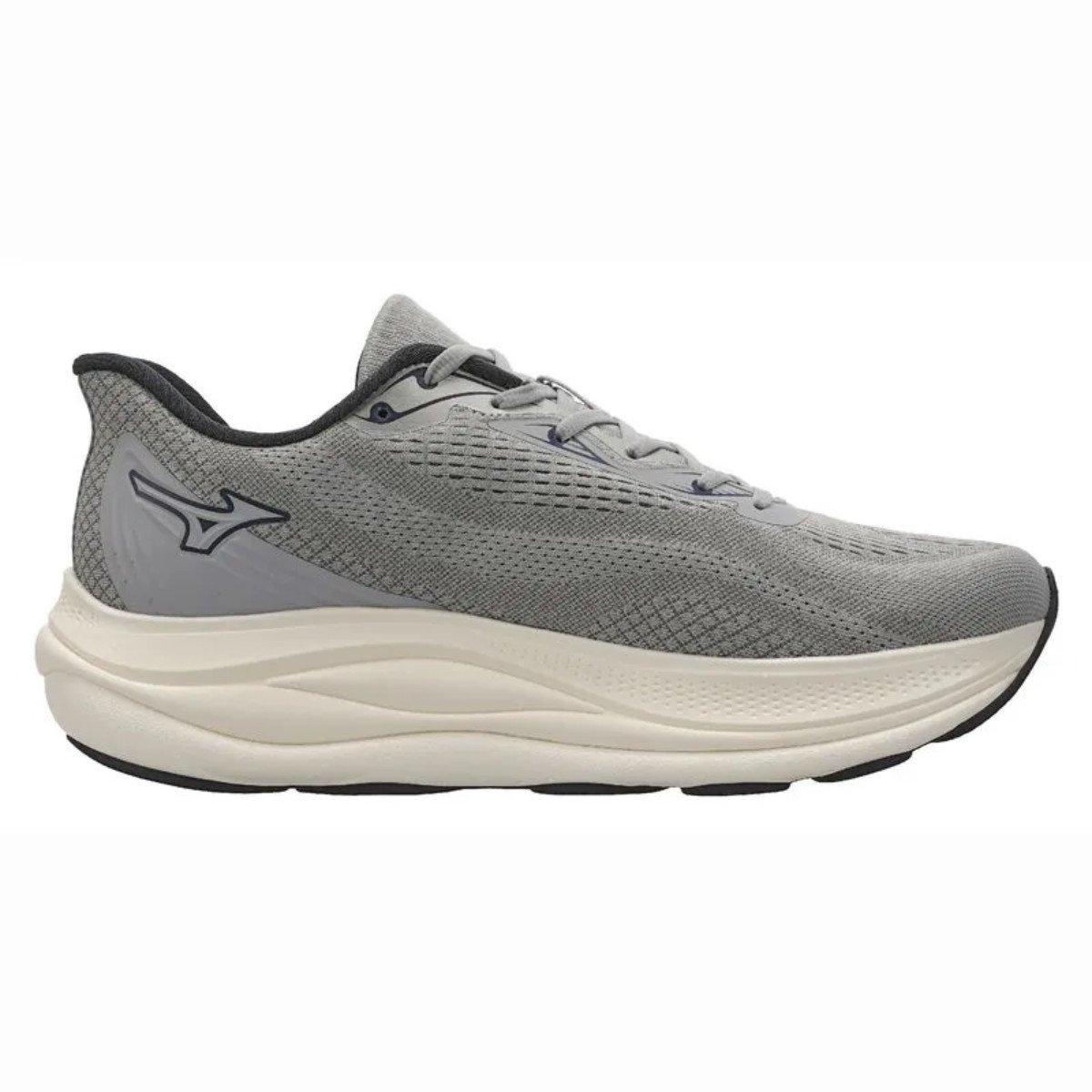 ミサワ Tênis Masculino Mizuno Wave Skyway - Cinza - Kellesnet