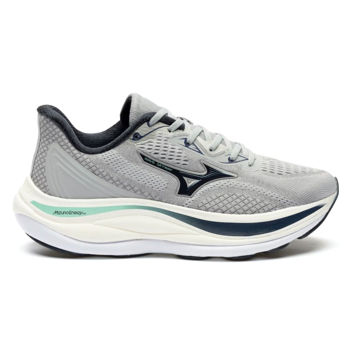 Tênis Masculino Mizuno Wave Skyway - Cinza - Kellesnet