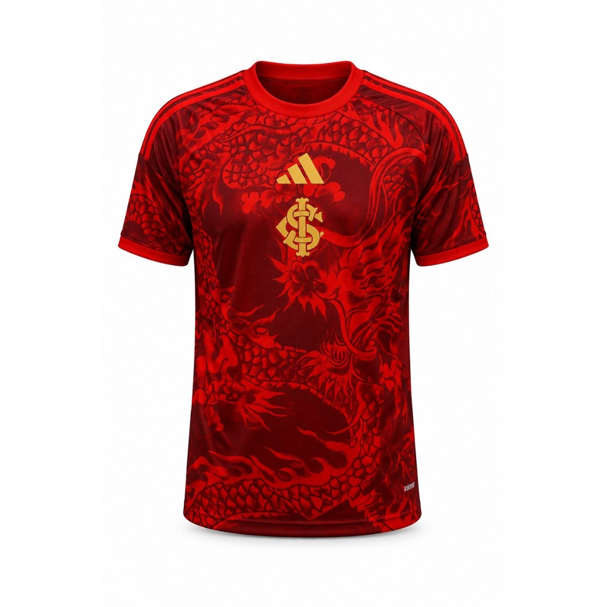 Camisa Masculina Adidas Internacional III Dragão - Vermelha - Kellenet