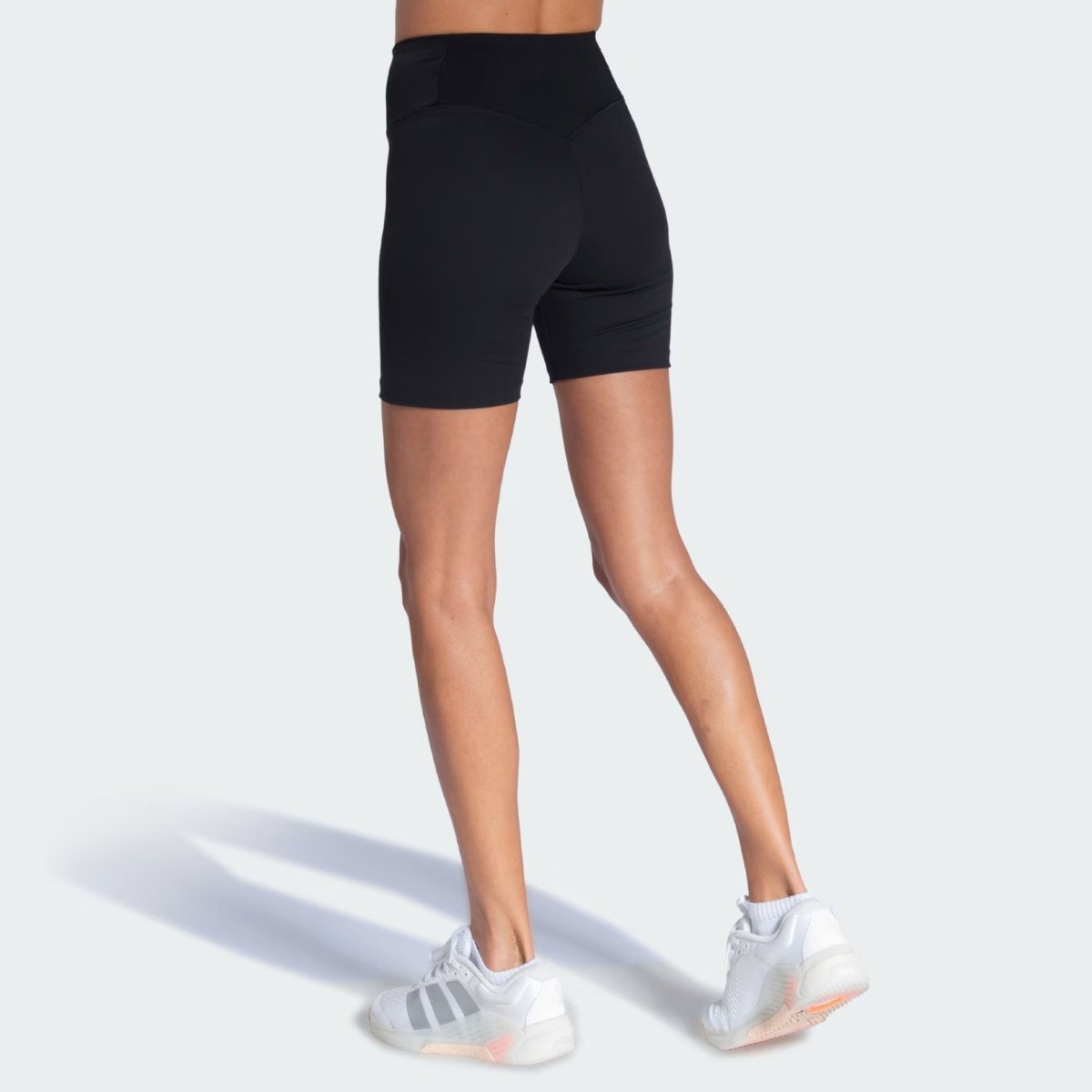 Shorts Legging Feminino Adidas Mini Logo - Preto - KellesNet