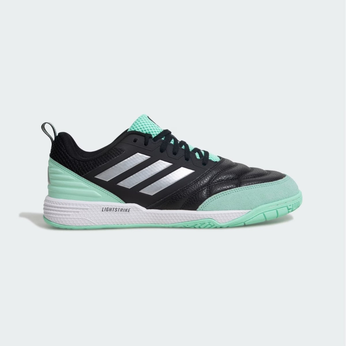 Chuteira Masculina Adidas Futsal Quadra - Preta/Dourada - Kellesnet!